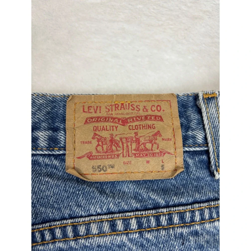 Levi's 550 Men's 32x28 Vintage **Tag Verified w/pics** jeans Blue Denim
